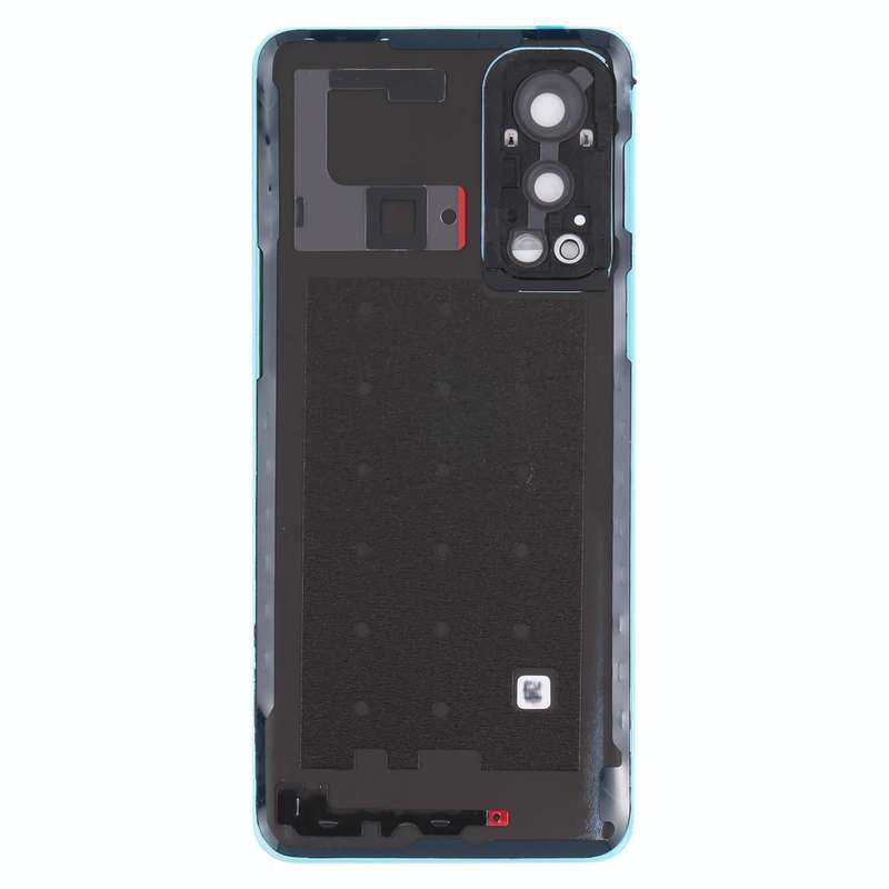 For OnePlus Nord 2 Battery Back Cover with Camera Lens Cover (Blue)
