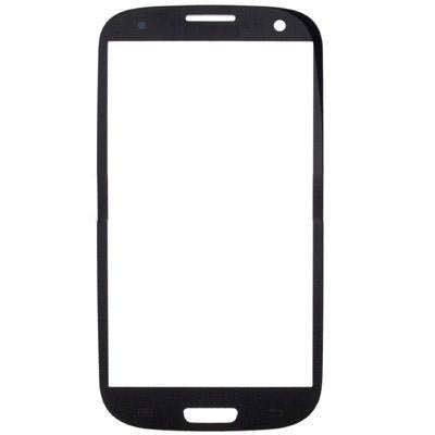 For Samsung Galaxy SIII / i9300 10pcs Front Screen Outer Glass Lens (Black)