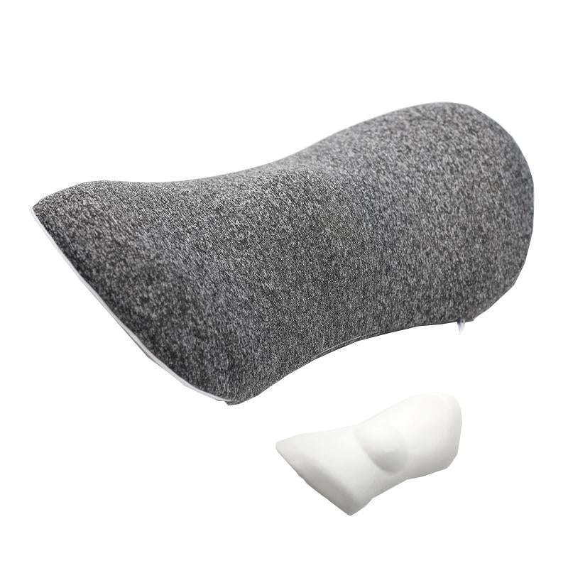 Car Supplies Lumbar Support Memory Foam Car Backrest Lumbar Cushion Seat Cushion Lumbar Pillow, C...