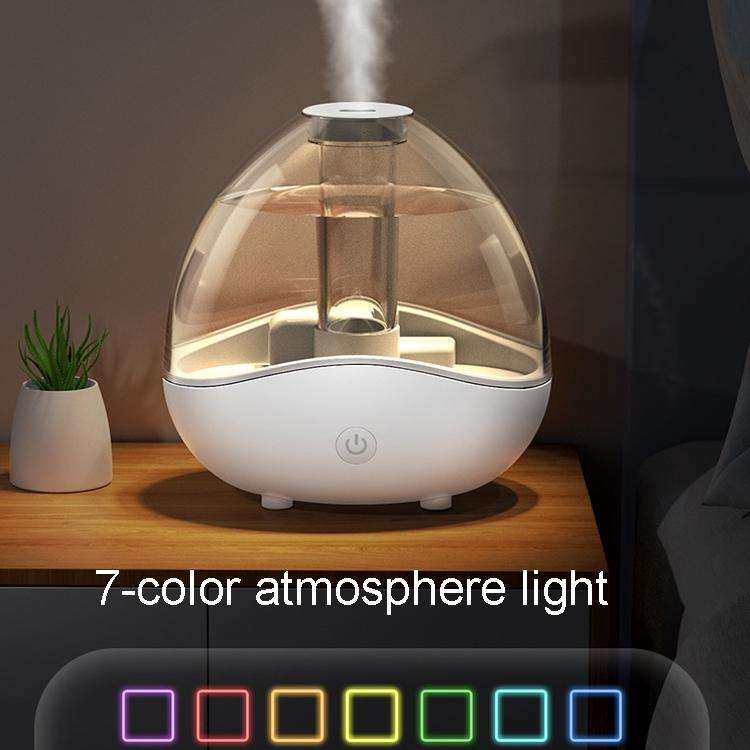 K11 1500ml Transparent Humidifier Household Mute Small Air Purifier Large-Capacity Ultrasonic Hum...