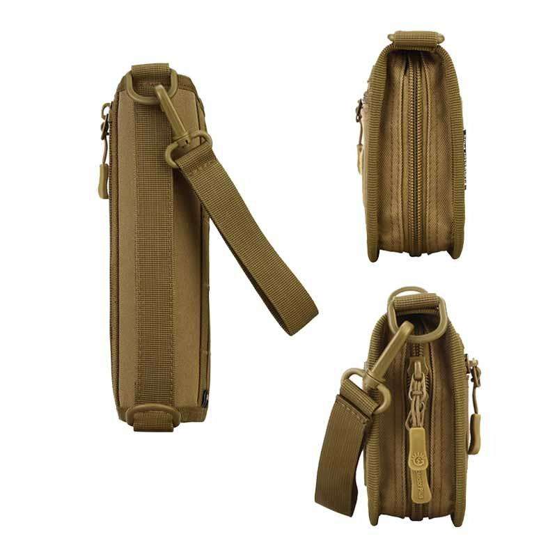 Outdoor Travel Passport Wallet 6 Inch Mobile Phone Bag(Army Green)