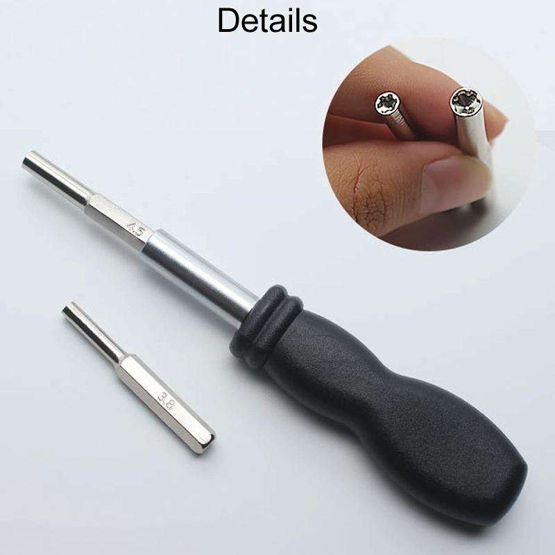 For N64/NGC/SFC Game Console Disassembly Hardware Tools Screwdriver Accessories, Model: 4.5mm Sleeve