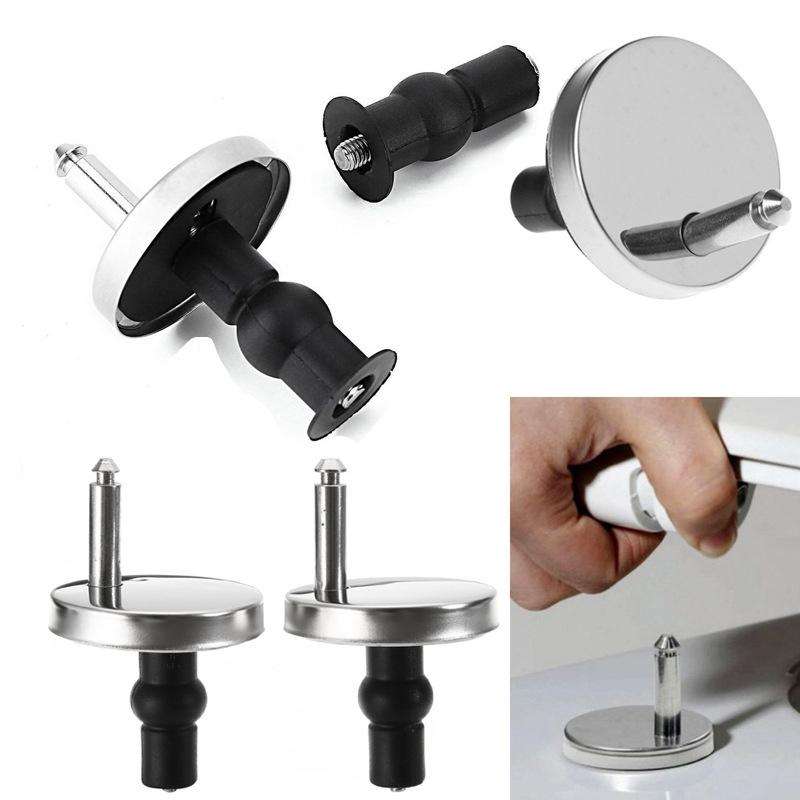 1 Pair 3903 Zinc Alloy Toilet Seat Hinge Installation Nut Quick Release Installation Screw(Toilet...