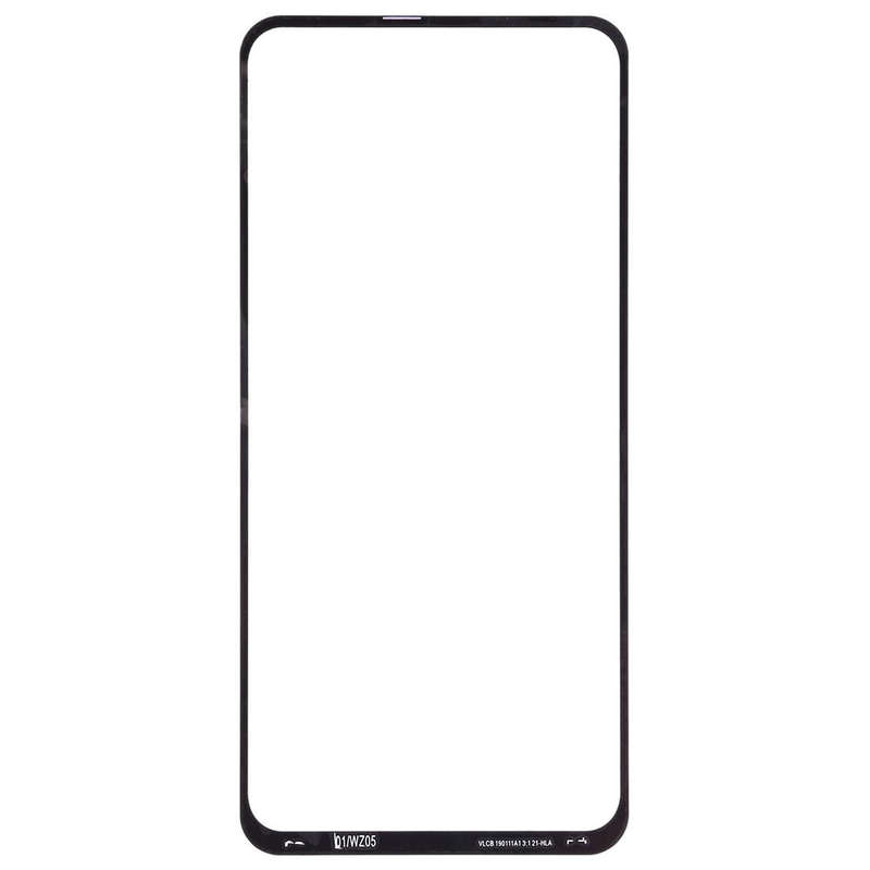 For Samsung Galaxy A60 10pcs Front Screen Outer Glass Lens (Black)