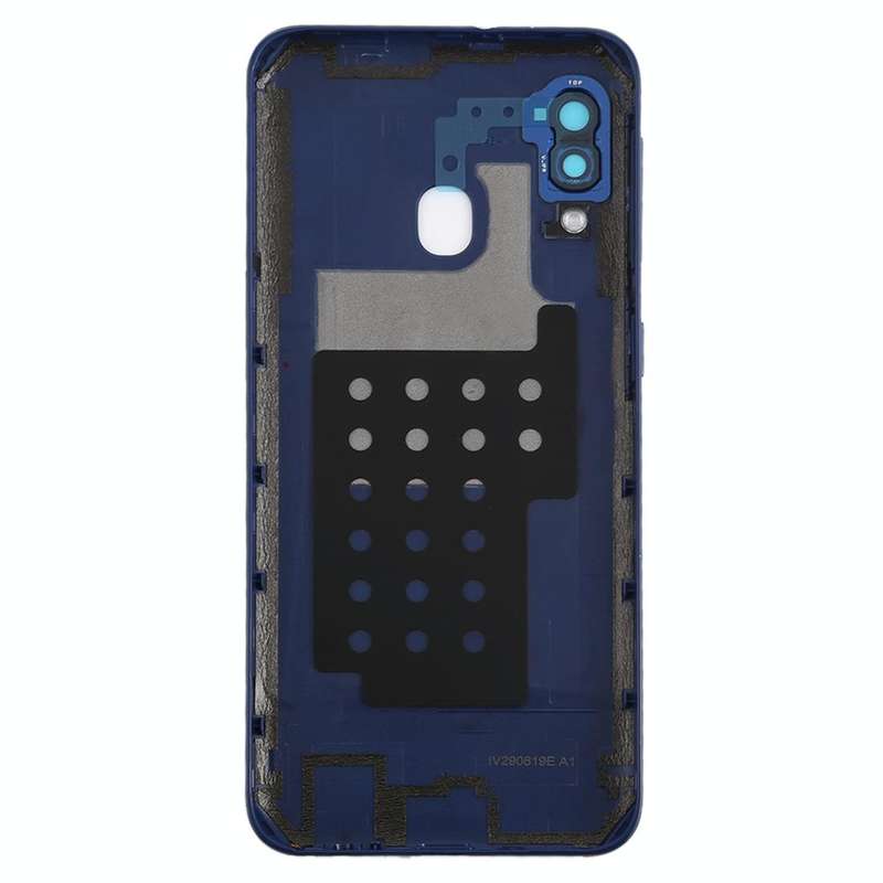 For Galaxy A20e Battery Back Cover with Side Keys (Blue)
