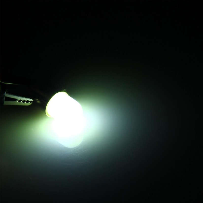 2 PCS BA9S 2W 150 LM 6000K Car Clearance Light Lamp, DC 12V(White Light)