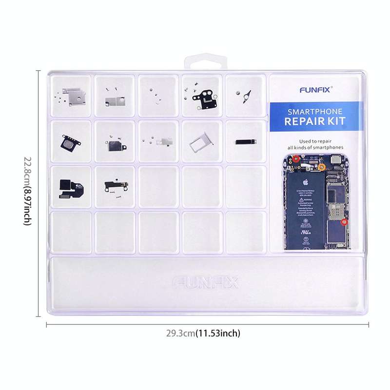 FUNFIX 14 in 1 Repair Open Tool Kit with Blades for iPhone 6 & 6s / iPhone 5 & 5S / Mobile Phone