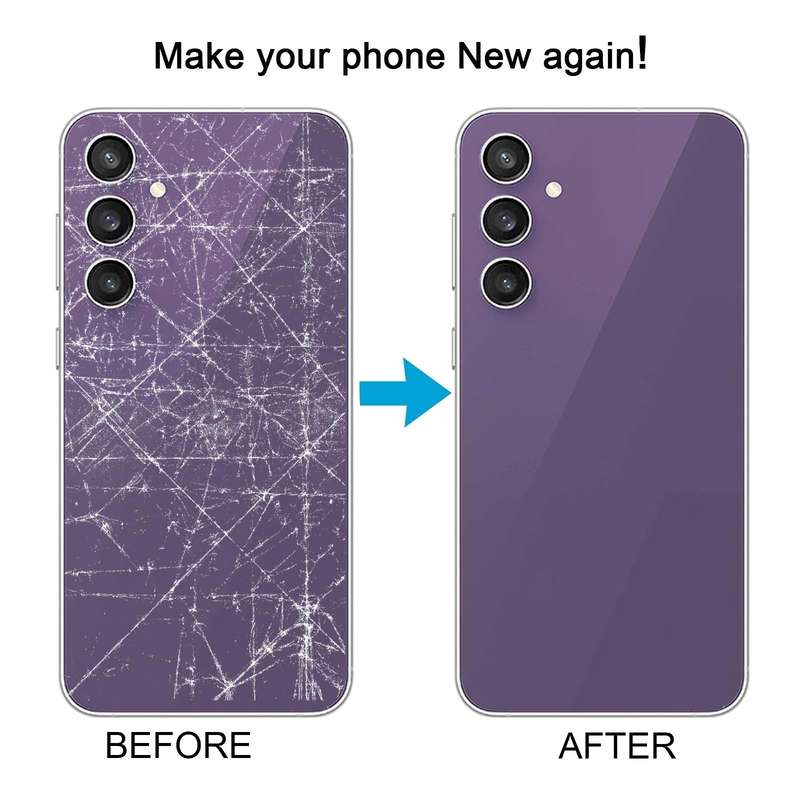 For Samsung Galaxy S23 FE SM-S711B Battery Back Cover(Blue)