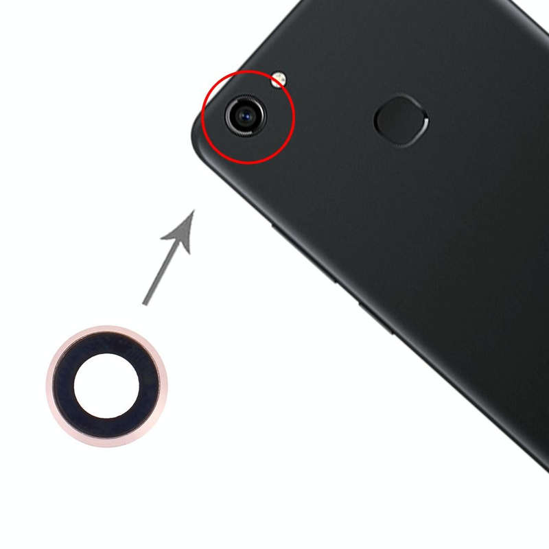For Vivo Y71 10pcs Camera Lens Cover (Gold)