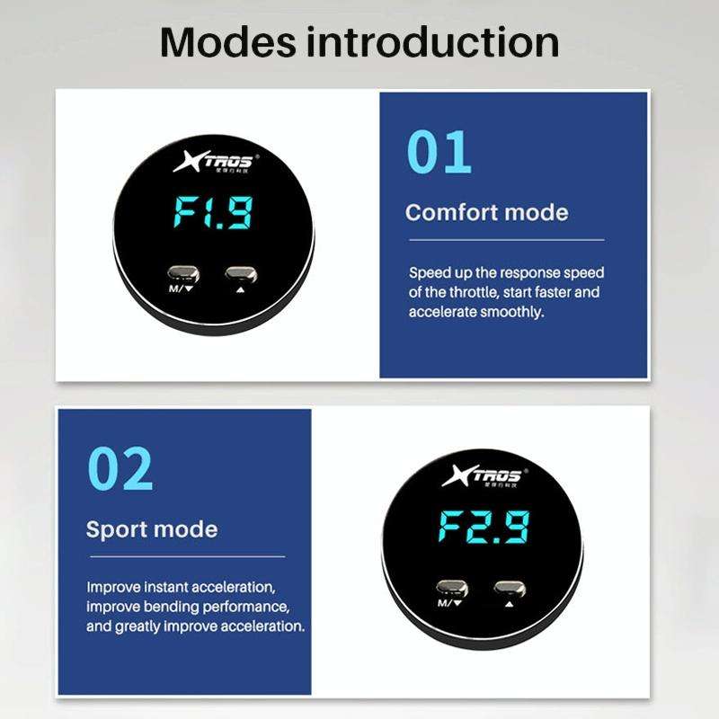 For Ford Ecosport 2013- TROS CK Car Potent Booster Electronic Throttle Controller