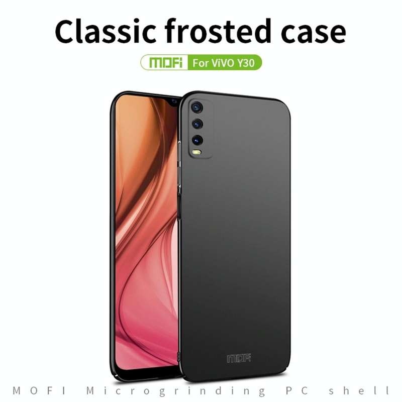 For vivo Y30 MOFI Frosted PC Ultra-thin Hard Case (Rose gold)