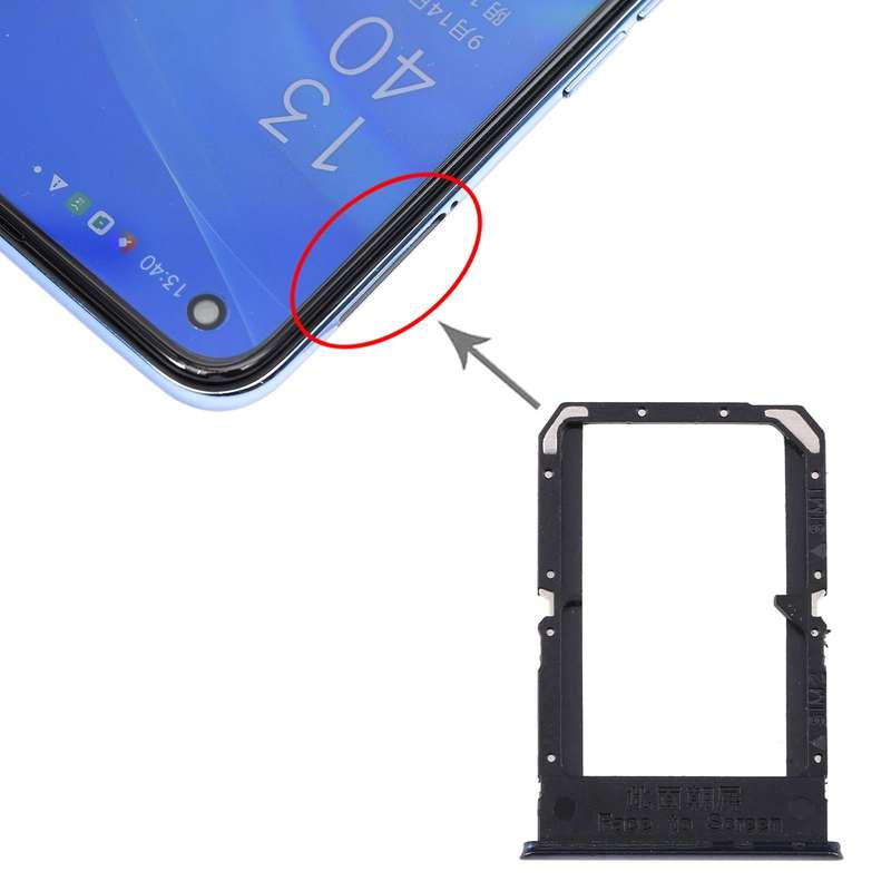 For OPPO Reno4 SE/A93 4G/OPPO Reno4 F/Reno4 Lite/F17 Pro PEAT00 PEAM00 SIM Card Tray + SIM Card T...