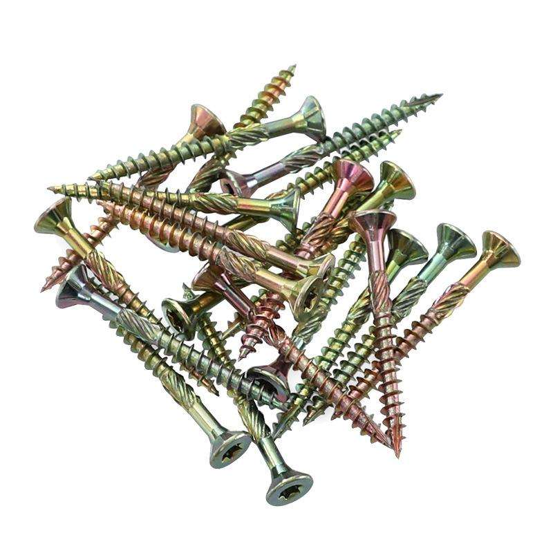 RUITOOL T25 100pcs Woodworking Screws Torx Self Tapping Screws 4.5 x 60mm