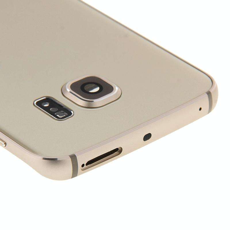For Galaxy S6 Edge / G925 Full Housing Cover (Front Housing LCD Frame Bezel Plate + Back Plate Ho...