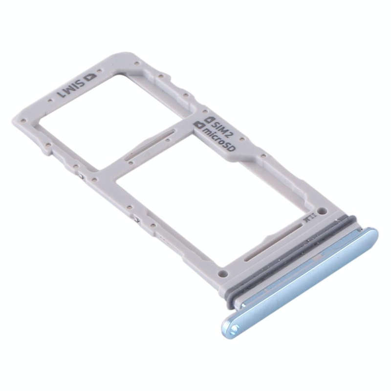 For Samsung Galaxy S20+ / Galaxy S20 Ultra SIM Card Tray + SIM Card Tray / Micro SD Card Tray (Blue)