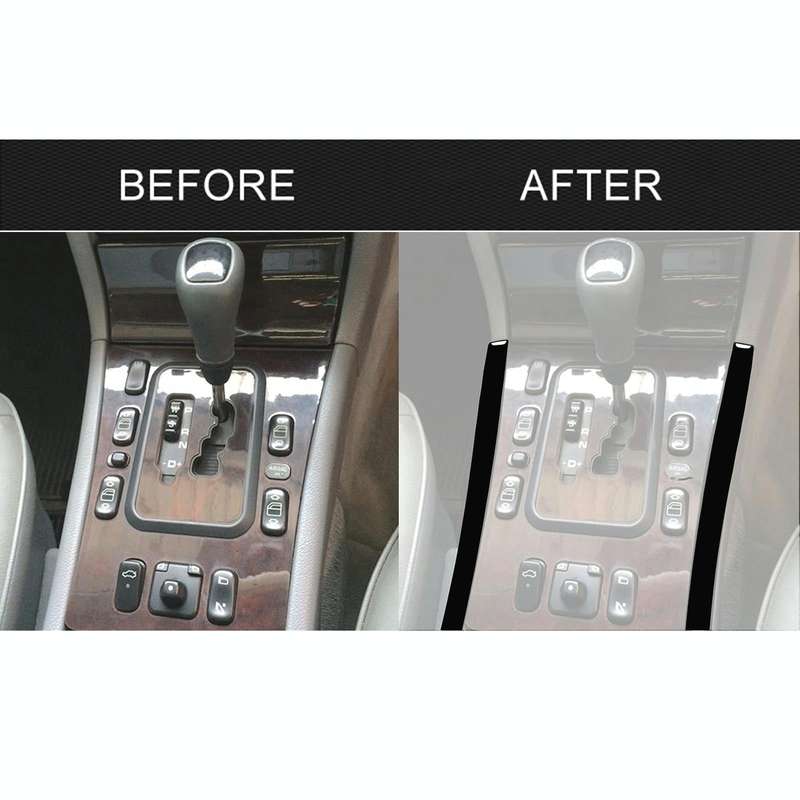 For Mercedes-Benz E-Class W210 1996-2002 Car Gear Decorative Sticker, Left and Right Drive Universal