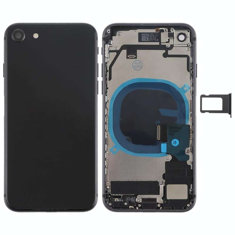Battery Back Cover Assembly with Side Keys & Vibrator & Speaker Ringer Buzzer & Power Button + Vo...