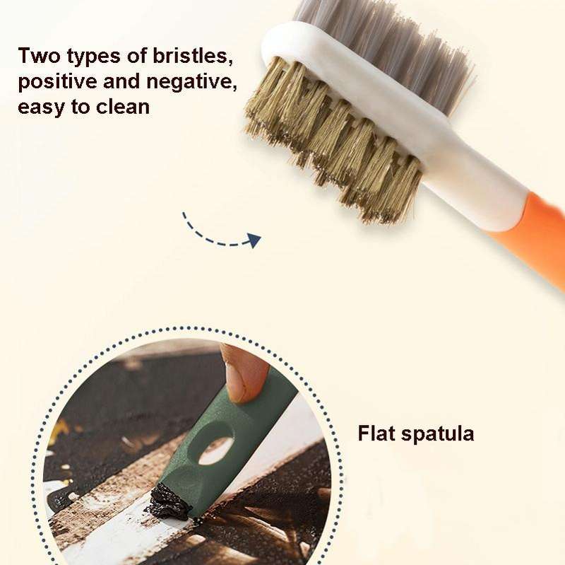 3 PCS Multifunctional Gas Stove Cleaning Brush And Rust Removing Wire Brush(Random Color Delivery)