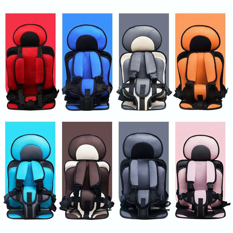 Car Portable Children Safety Seat, Size:50 x 33 x 21cm (For 0-5 Years Old)(Beige + Grey)