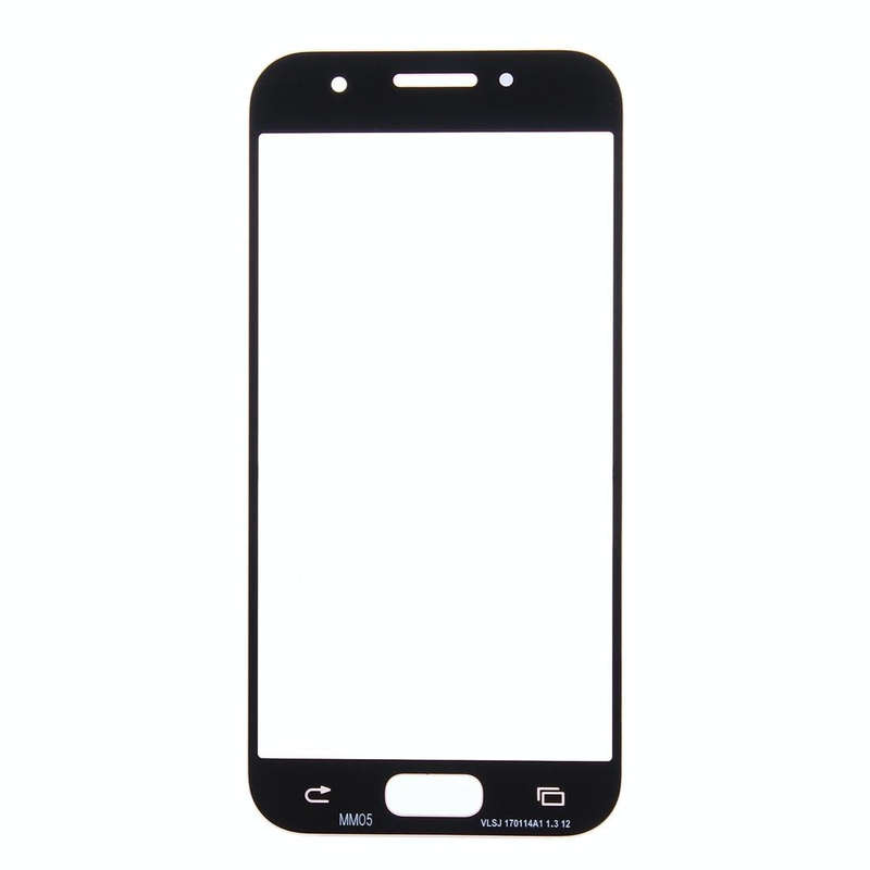 For Galaxy A3 (2017) / A320  Front Screen Outer Glass Lens (Pink)