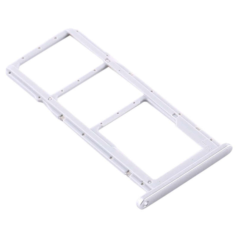 SIM Card Tray + SIM Card Tray + Micro SD Card Tray for Huawei Y6s (2020) (Silver)