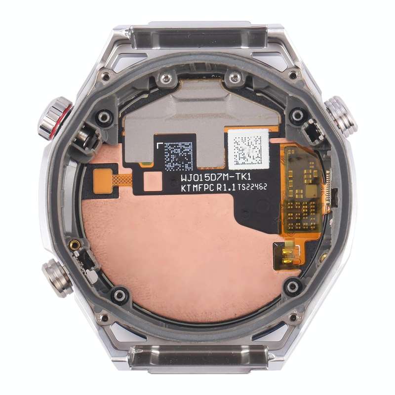 For Huawei Watch Ultimate Original LCD Screen Digitizer Full Assembly with Frame (Silver)