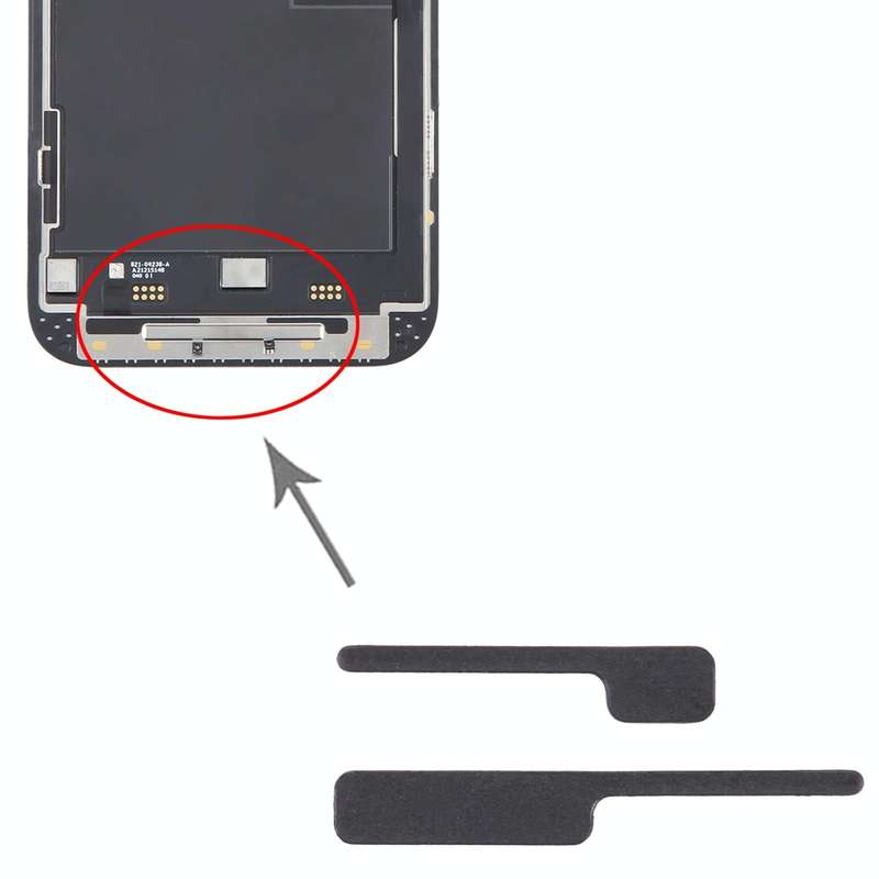 100/Set For iPhone 14 Pro Max LCD Bracket Sponge Foam Pads