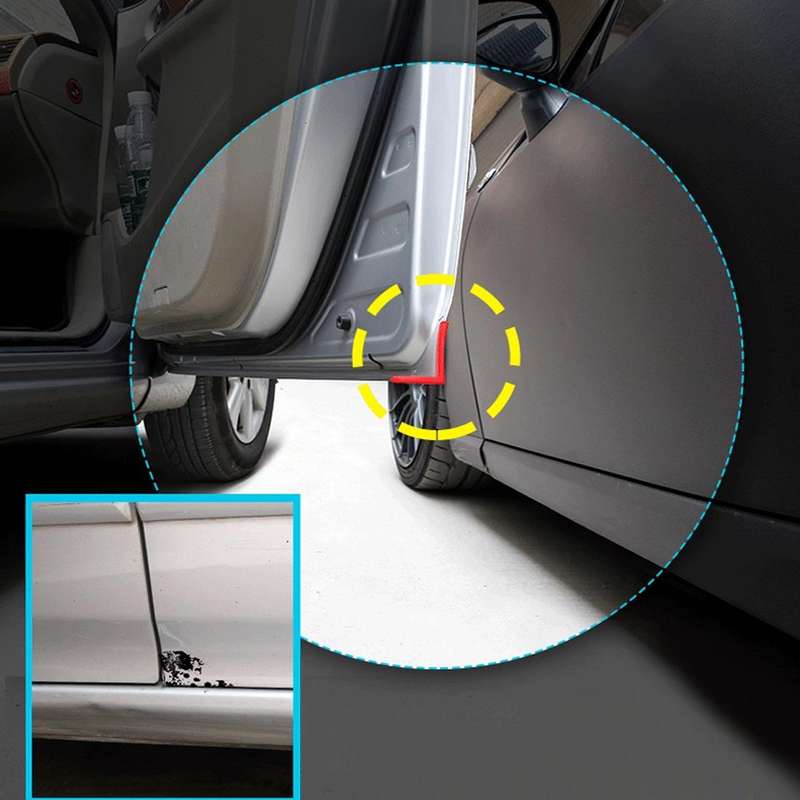 4 PCS/Set Universal Car Styling PVC Car Door Edge Anti Collision Sticker Door Anti-Rub Strips Car...