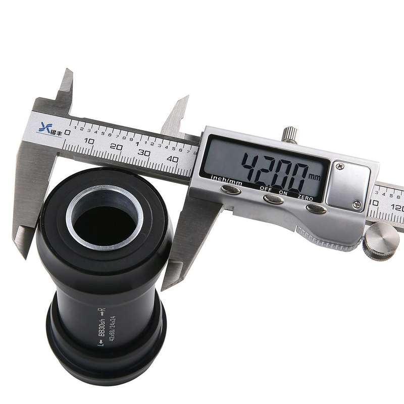 BB30 Press Fit Style Bottom Bracket Fits 68-73mm for SHIMANO, Prowheel, SRAM GXP Mountain Bike(Bl...