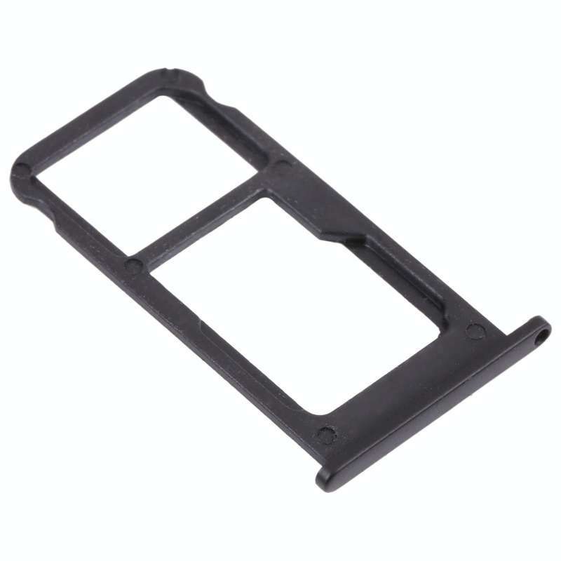 SIM Card Tray + SIM Card Tray / Micro SD Card Tray for Honor Play(Black)