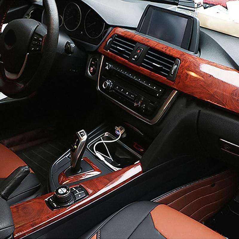 PVC Vinyl Wrap Sticker Decal Film, Size:50cm x 200cm(Glossy Wood Grain C)