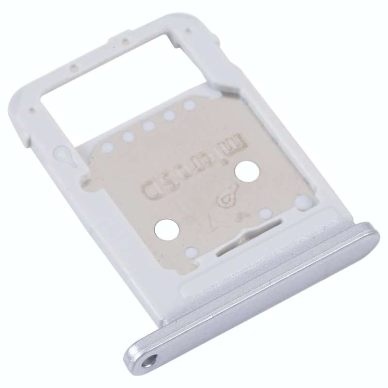 For Samsung Galaxy Tab S7 FE SM-T736 SIM Card Tray + Micro SD Card Tray (Silver)