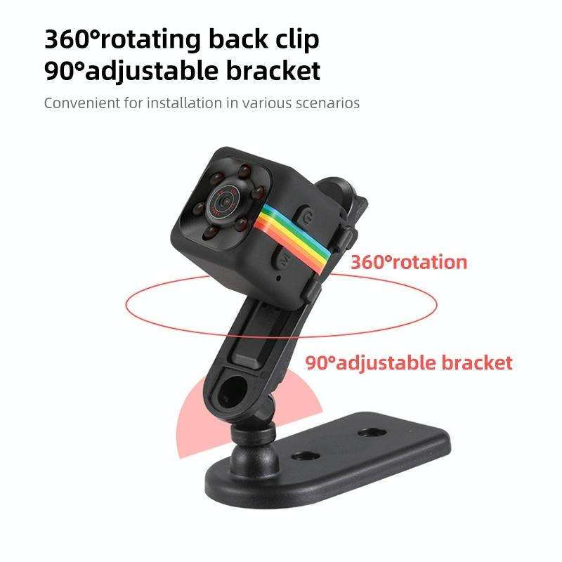 SQ11 Mini DV HD 960P 6 LEDs Sport Recorder Camera with Holder, Support Monitor Detection & IR Nig...