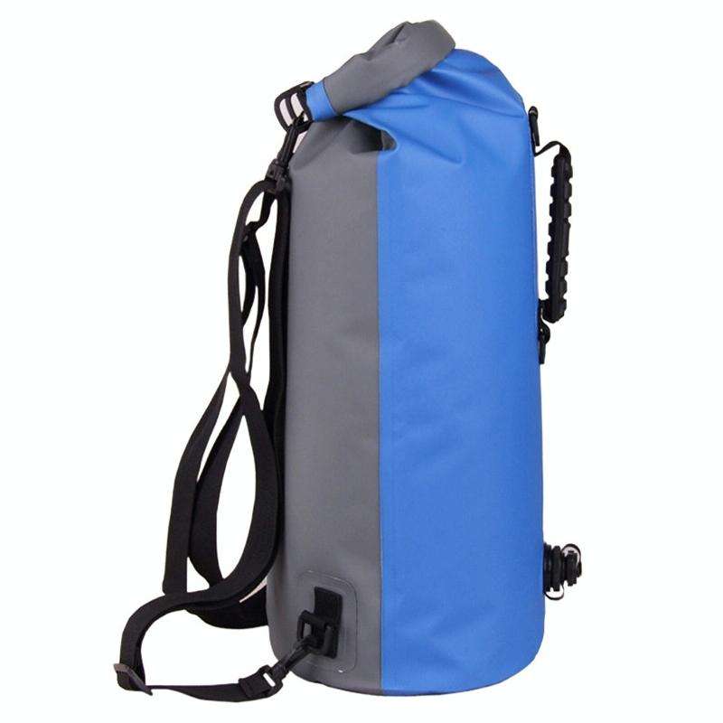 LUCKSTONE 60L Outdoor Rafting And River Tracing Waterproof Backpack Shoulder Bag Inflatable Swimm...