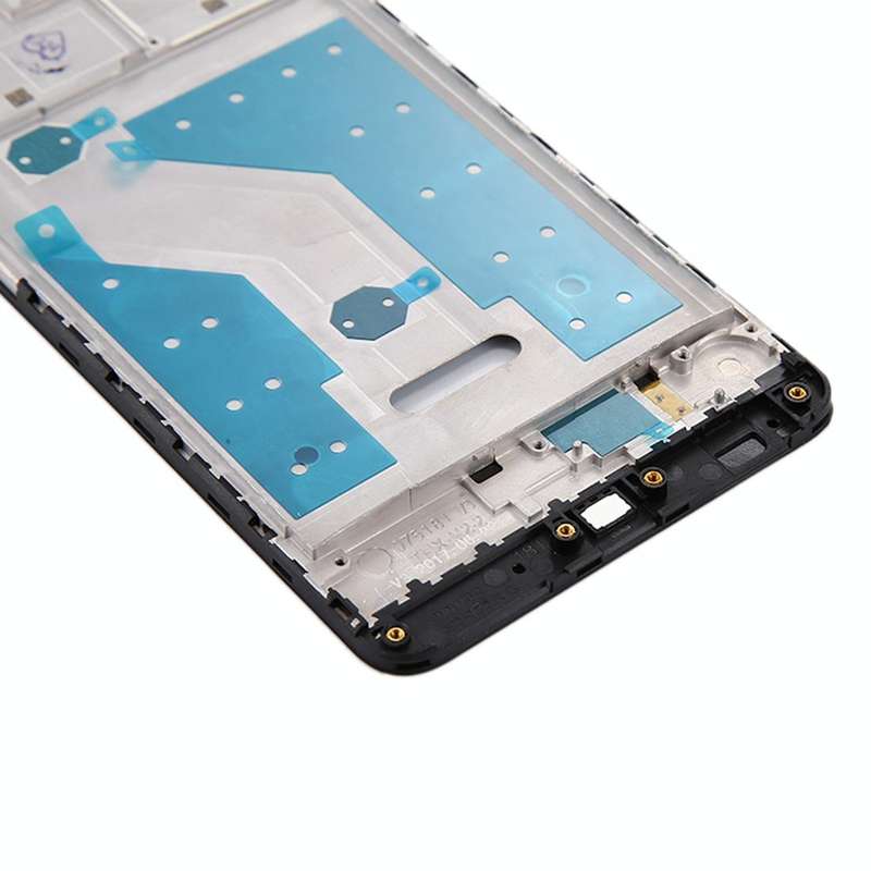 For Huawei Enjoy 7 Plus / Y7 Prime Front Housing LCD Frame Bezel Plate(Black)