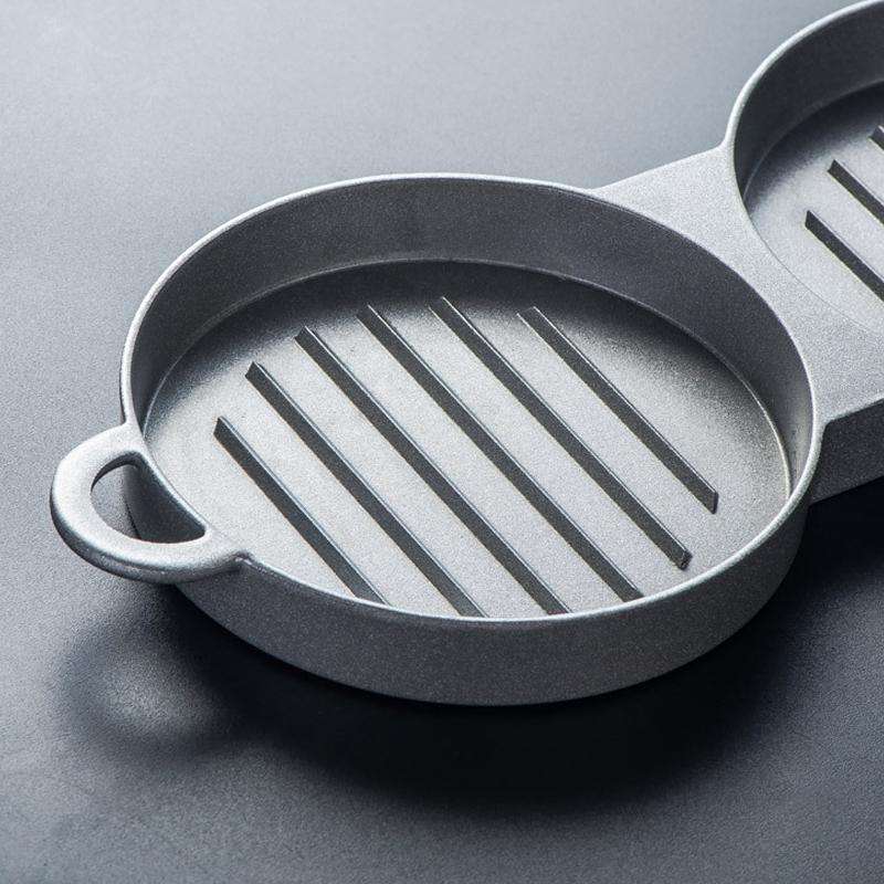 Aluminum Alloy Burger Press Meatloaf Press Mold