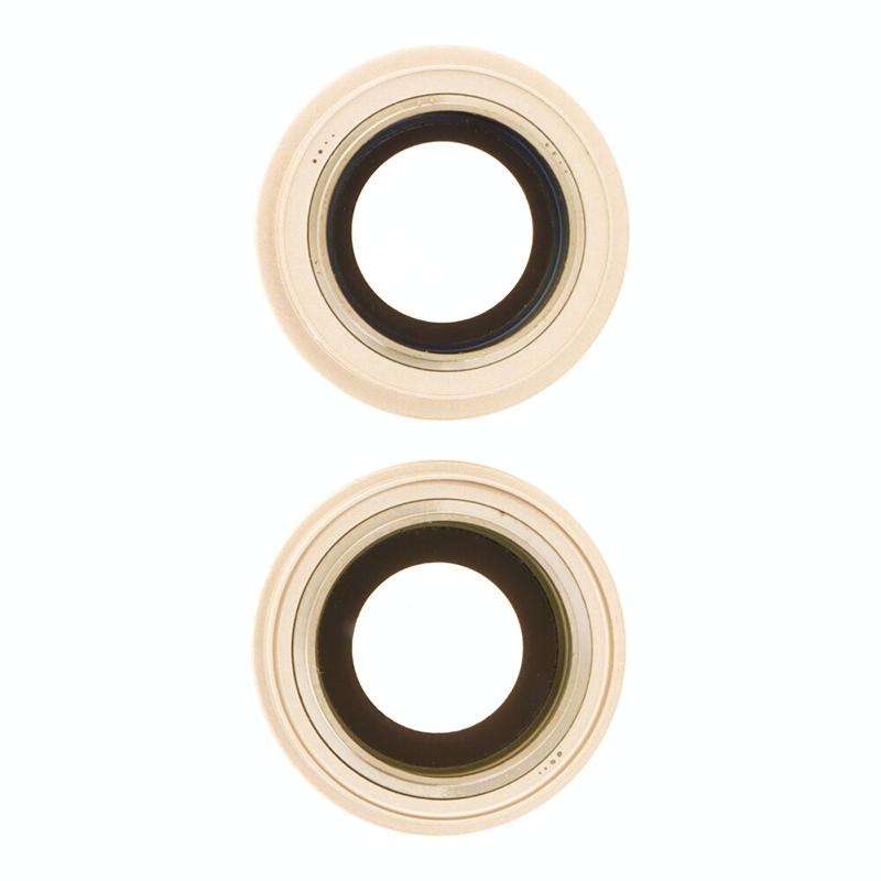 For iPhone 15 / 15 Plus 1set Camera Lens Cover (Yellow)