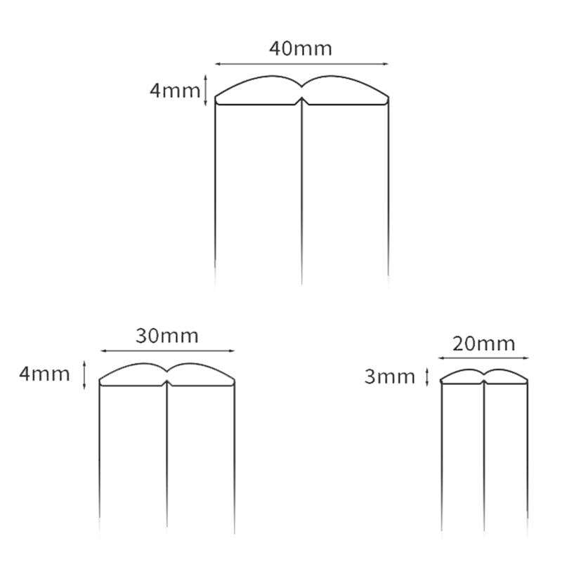 PVC Household Transparent Anti-collision Strip Furniture Soft Edge Protector, Specification: 1 cm...