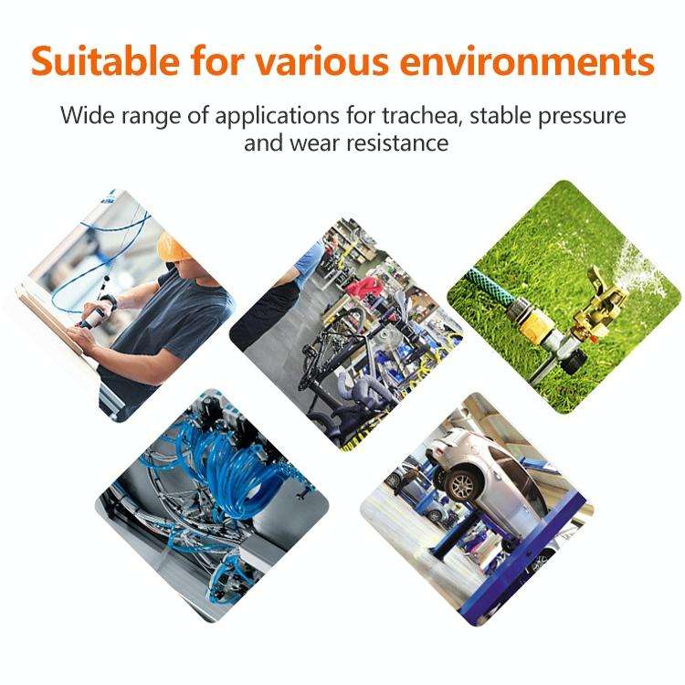 LAIZE Pneumatic Compressor Air Flexible PU Tube, Specification:8x5mm, 100m(Blue)