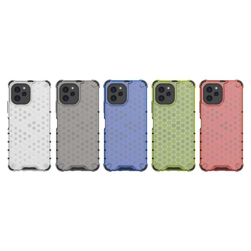 For Huawei Nova Y61 4G Honeycomb Shockproof Phone Case(White)
