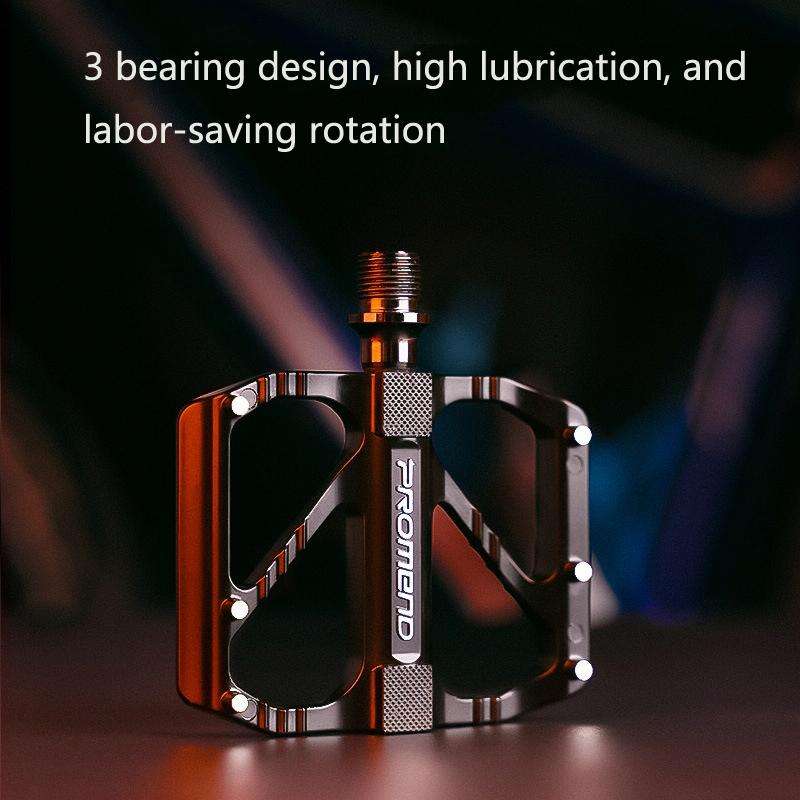 PD-R27 1 Pair PROMEND Bicycle Pedal Road Bike Aluminum Alloy Bearing Quick Release Folding Pedal