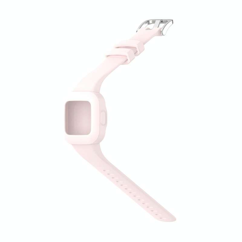 For Garmin Vivofit JR3 Silicone Pure Color Watch Band(Pink)