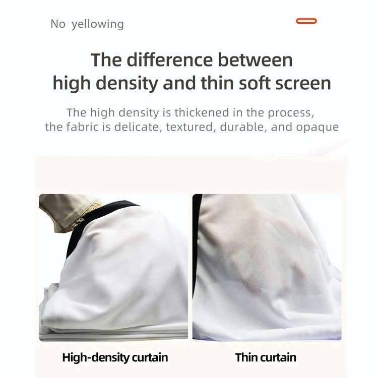 Simple Folding High Density Polyester Projector Film Curtain, Size:72 inch (4:3) Projection Area:...