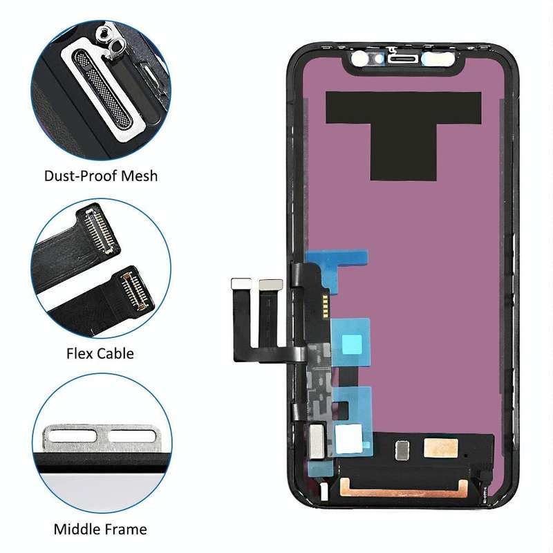 Original LCD Screen for iPhone 11 with Digitizer Full Assembly(Black)