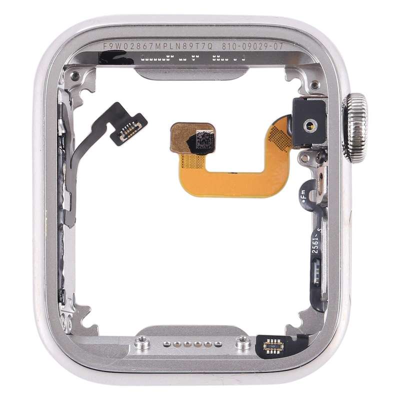 For Apple Watch Series 6 40mm Stainless Steel Middle Frame Bezel Plate with Loudspeaker / Power /...