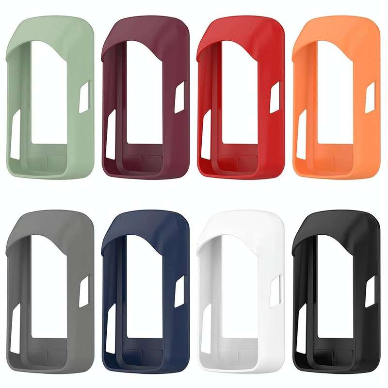 For Wahoo Elemnt Roam WFCC4 Stopwatch Silicone Protective Case(Green)