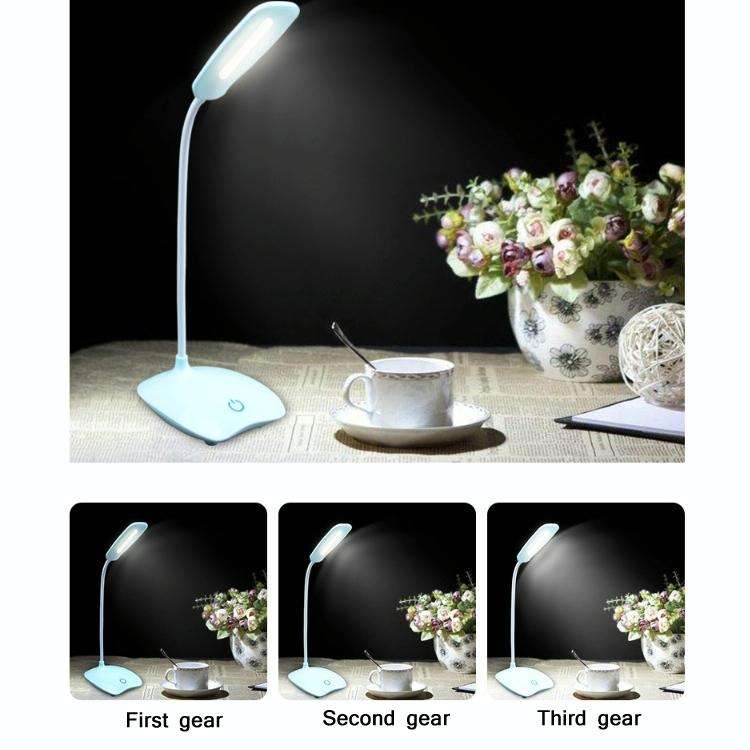 Eye Protection Bedroom Bedside LED Table Lamp(White)