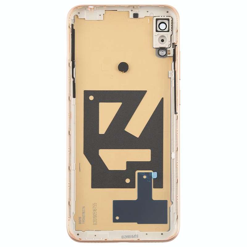 Battery Back Cover with Camera Lens & Side Keys for Huawei Enjoy 9e(Coffee)
