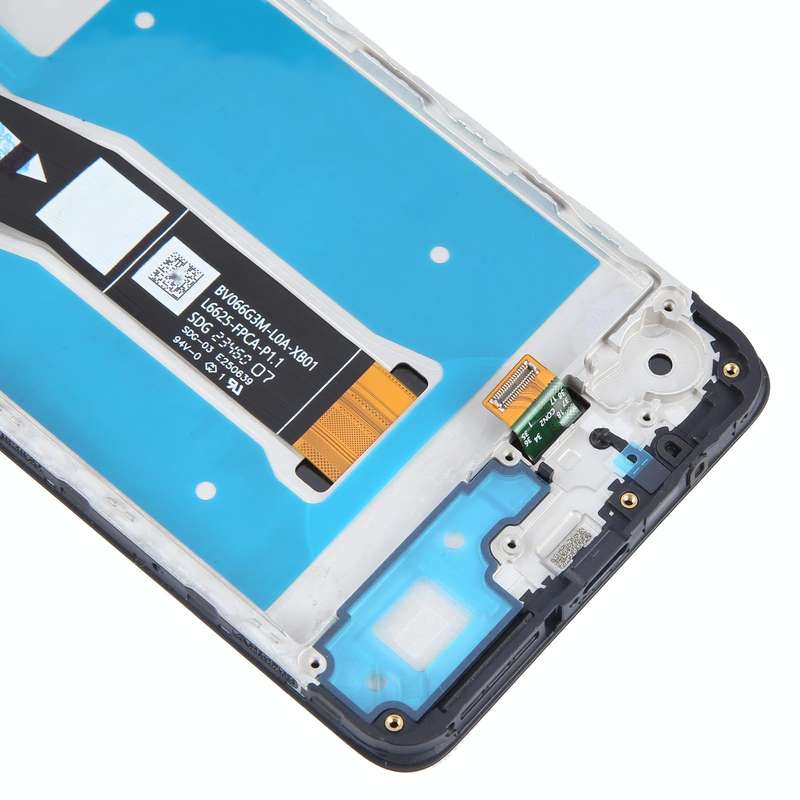 For Motorola Moto G04 OEM LCD Screen Digitizer Full Assembly with Frame