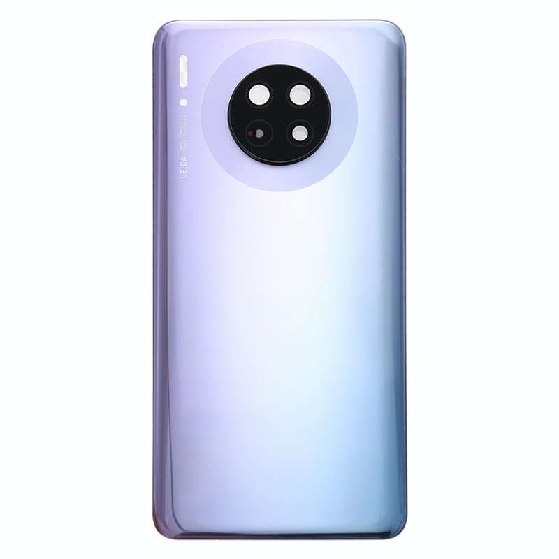 Original Battery Back Cover with Camera Lens for Huawei Mate 30(Silver)